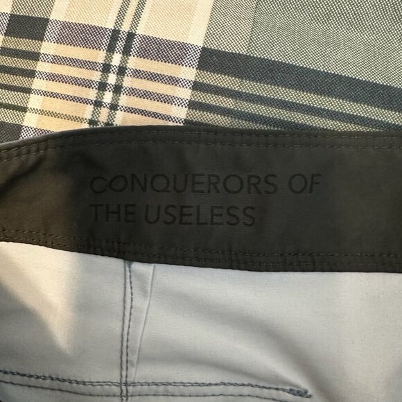 Patagonia Board Shorts Mens 30 Hydropeak Outdoor Striped Beach Stretch Swim Surf - Picture 11 of 14